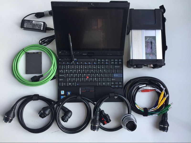 

cars and trucks scanner diagnose tool mb star c5 sd connect super ssd newest xentry das with laptop x201t i7 4g