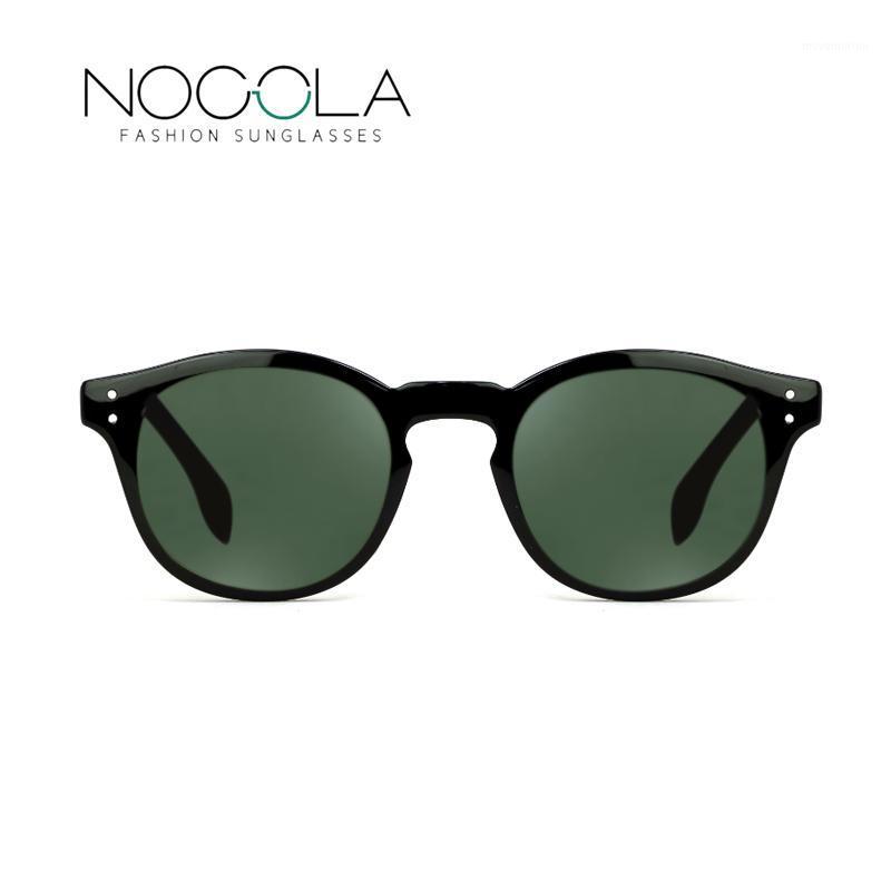 

Round Injection Acetate Men Women Polarized Unisex Sunglasses 94710B1