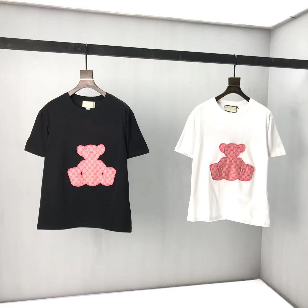 

2020ss spring and summer new high grade cotton printing short sleeve round neck panel T-Shirt Size: m-l-xl-xxl-xxxl Color: black white nn2b8