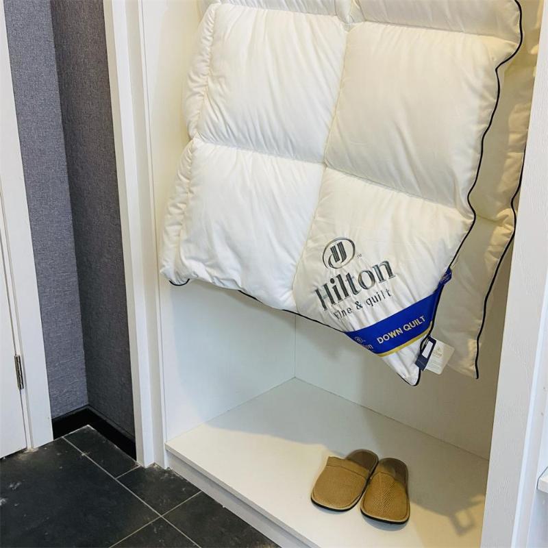 

3~4kg FEATHER FABRIC Quilt Duvet  Queen Twin size Christmas Gift Luxury Soft Winter Blanket Comforter Filler, Gray