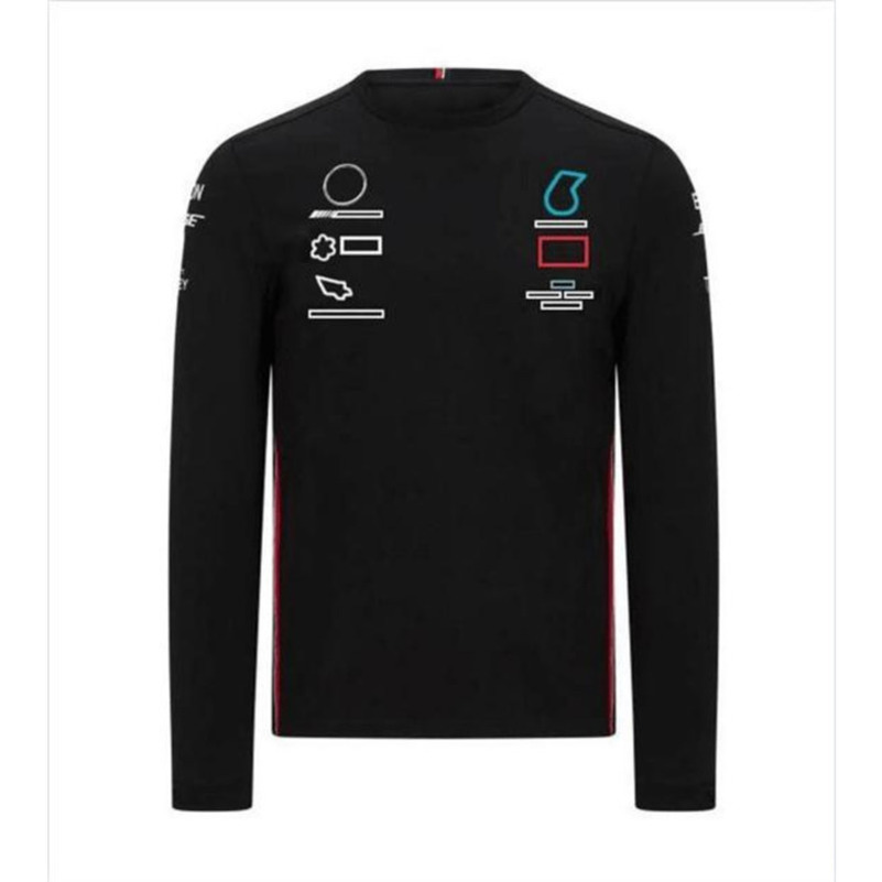 Luxury Brand Mens Petronas Mercedes Amg t Shirts Sweatshirts F1 Formula One Racing Women Casual Long Sleeve T-shirts Benz Lewis Hamilton Team Work C