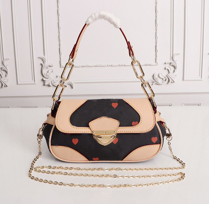 

Pink Sugao designer crossbody bag shoulder purse genuine leather crossbody bag 69873 style three colors
