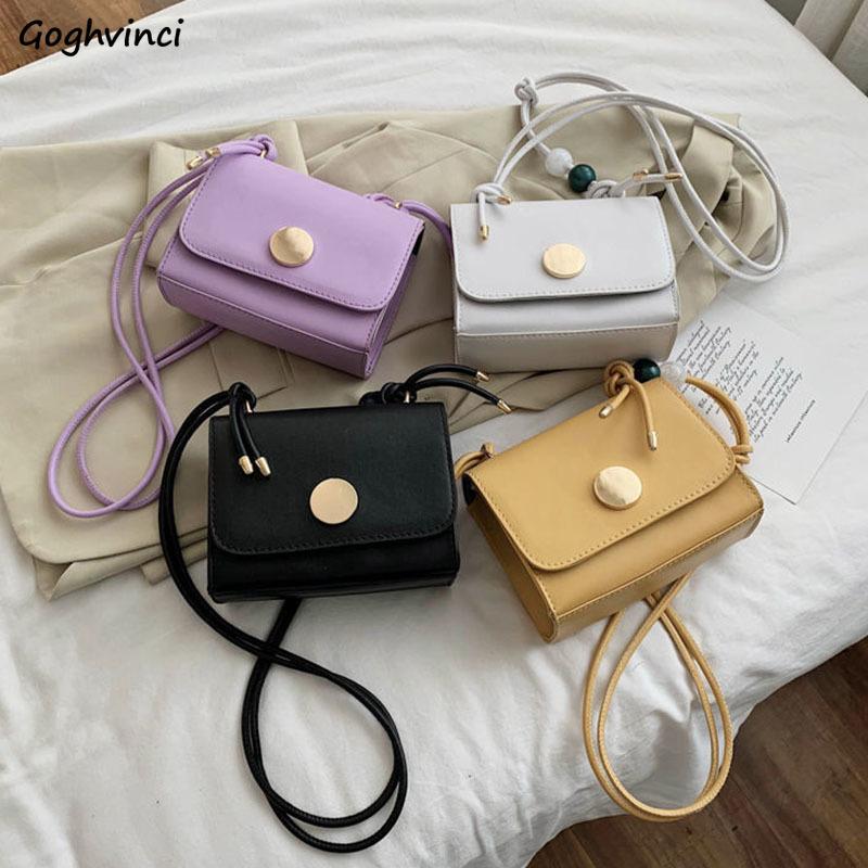 

4 Colors PU Leather Shoulder Bags Women Beading Fashion Crossbody Strap Hasp Flap-bag High Street Leisure Handbags Female Ins, Black