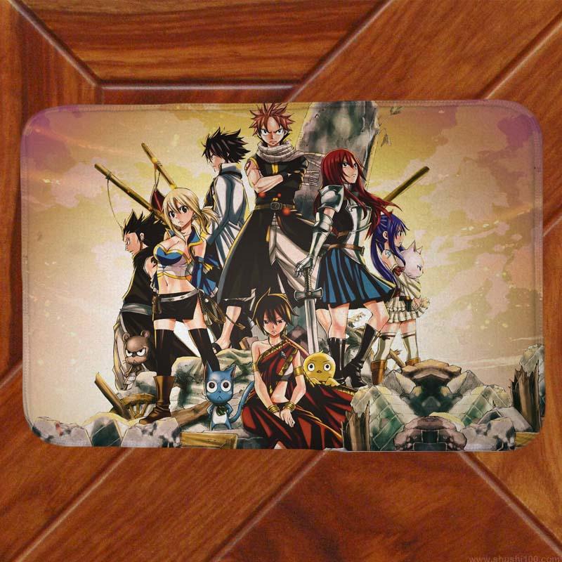 

Fairy Tail Floor Mat Carpet Decor Bedroom Doormat Anime Manga 001