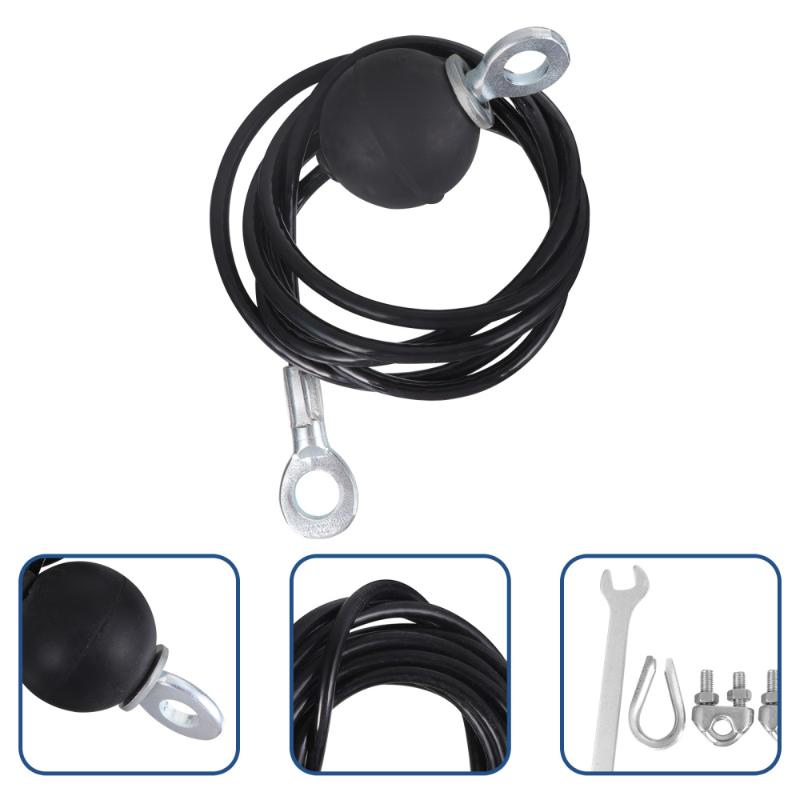 

Rubber Coated Wire Rope Gym Wire Cable Practical Fitness Steel Cable