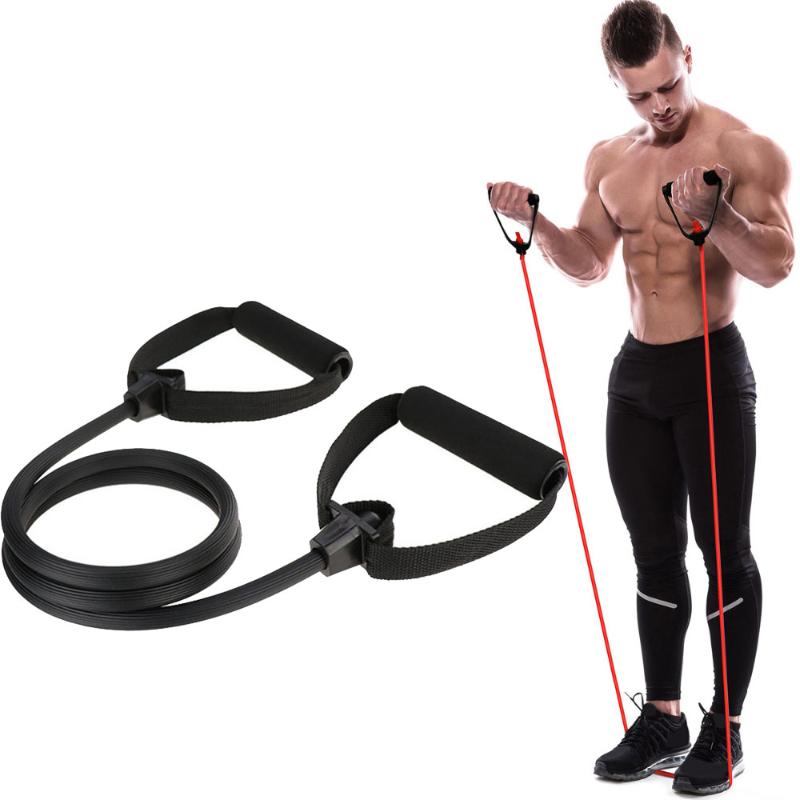 

Home Sport Fitness Yoga Gym Exercise Rally Pilates Yoga Tube Pull loop rope Strength Rally Training Arm Exercise Resistance Band