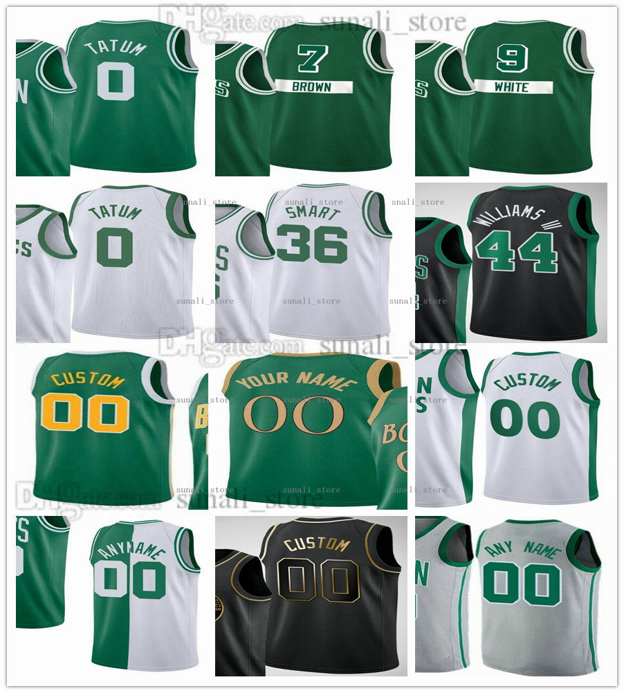 

Printed Basketball Jerseys Jayson Tatum Al Horford Jaylen Brown Marcus Smart Grant Robert Williams III Luke Kornet Daniel Theis Aaron Nesmith Payton Pritchard, White