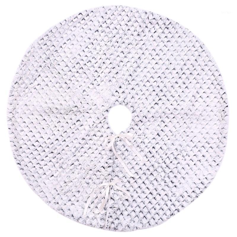 

75cm Plush Christmas Tree Skirts Fur Carpet Merry Christmas Decoration for Home Natal Tree Skirts New Year Gifts Navidad Skirt1