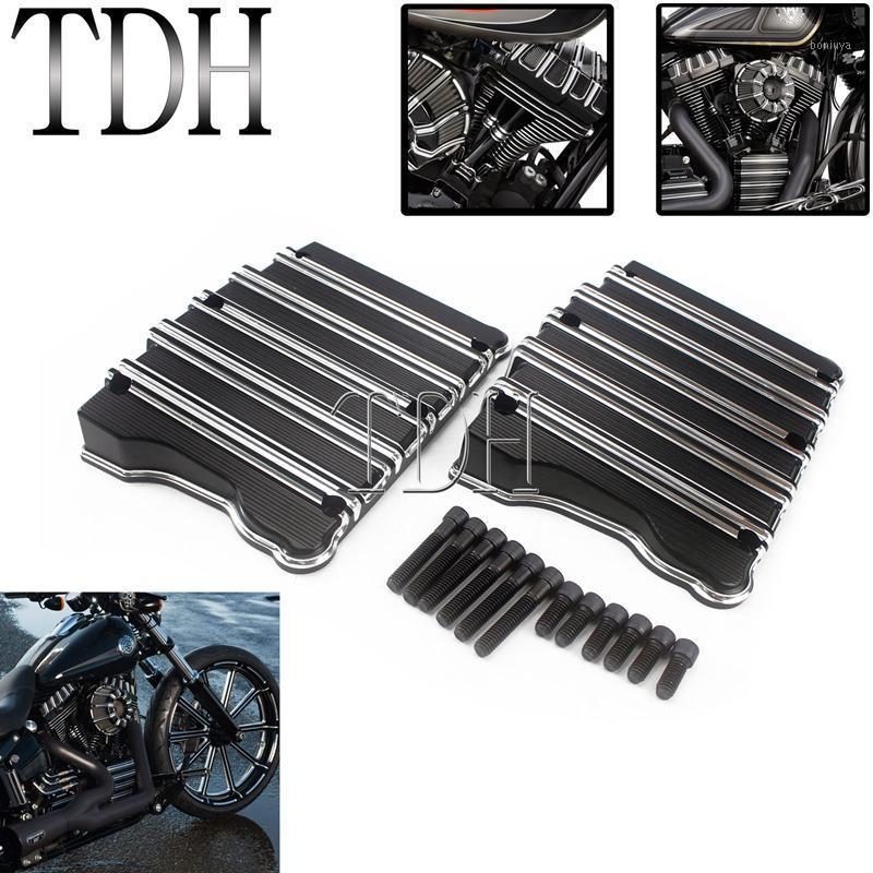 

For Twin Cam Softail Dyna Fat Boy Bob Glide Rocker Box Cover Top Guard Protection CNC Aluminum 10Gauge 1999-20201