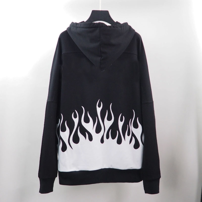 

2021 New Mens Stylist Hoodies Men Fashion Hoodies Street Hip Hop High Quality Loose Fit Womens Hoodie Mens Stylist Sweaters S-XL, White flame