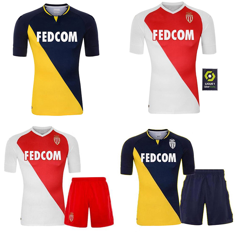 

2021 as monaco football suit ben yedder jovetic fabregas glik gelson. m gold keita ball custom 20 21 home and away custom set, Black;yellow