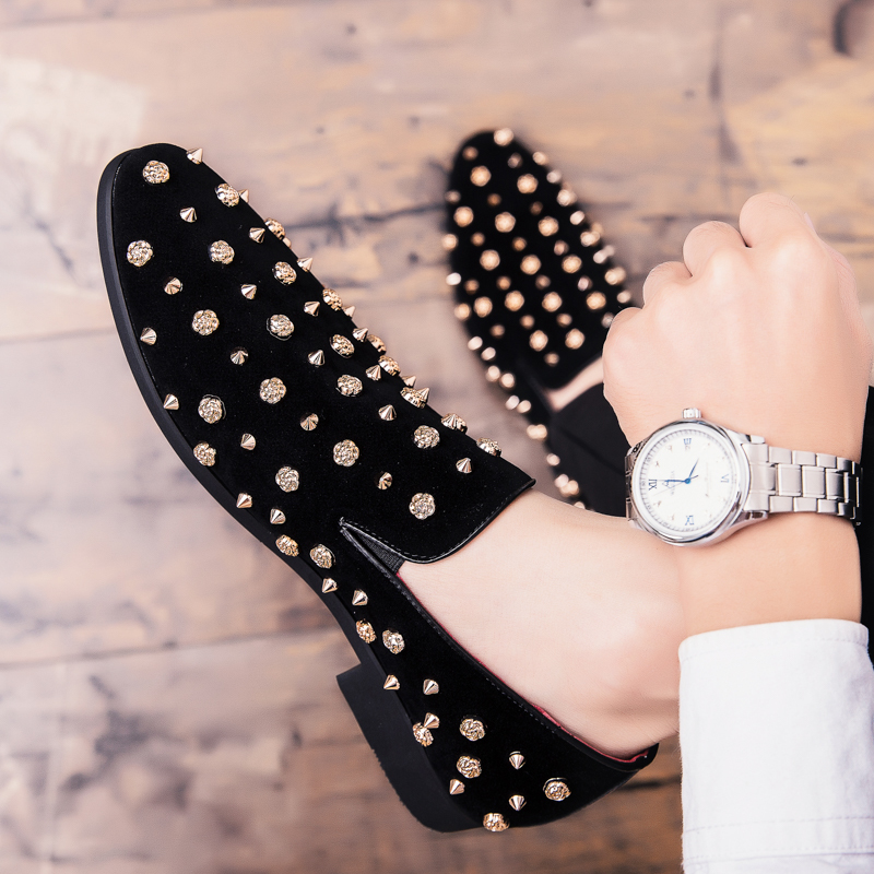 

2020 Fashion brand made of artisanal leather comfortable men's loafers banquet shoes party Zapatos hombre apartments DBL7, Wjz7663-white