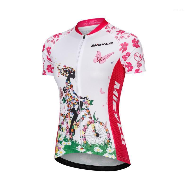 

2020 Women Cycling Jersey Bike Tops Summer Short Sleeve Shirt MTB Cycling Clothing Ropa Racing Bicycle Clothes1