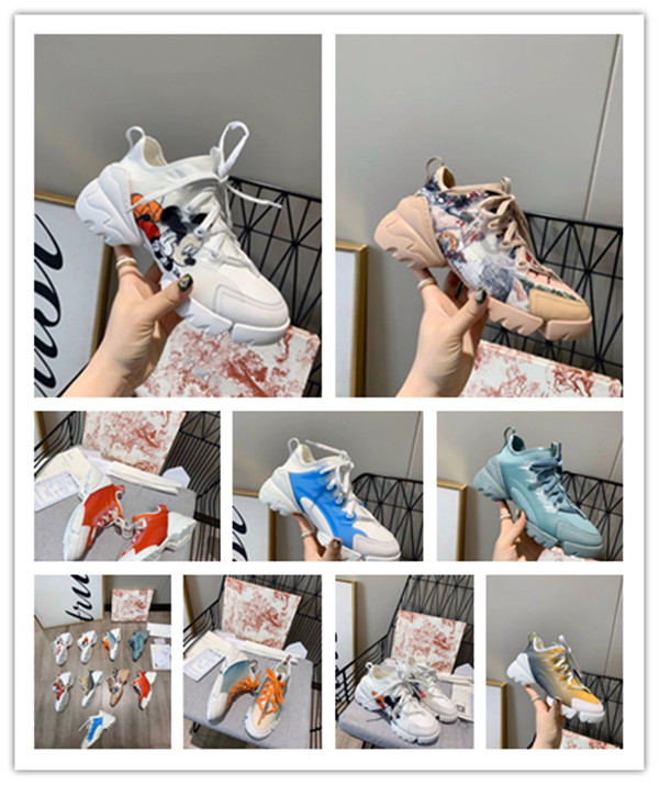 2021 NOUVEAU HAUTE ENTER POPULAIRE Hommes et femmes Designers Casual Sports Chaussures Mode Designer Chaussures Casual Training Chaussures Taille