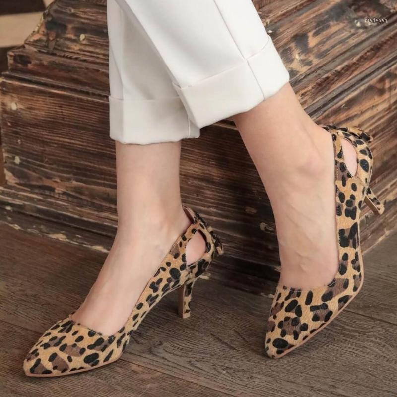 

Mio Gusto Brand Drop Leopard Tan Color 5Cm Short Heel High Quality Women 's Stiletto Pumps Shoes1, Tan leopard