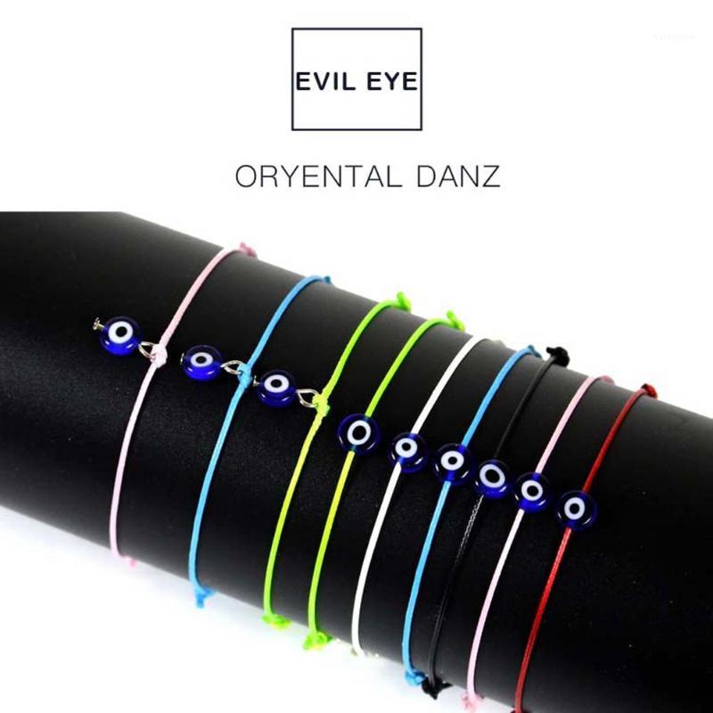 

Fashion Thin Black Red Thread Evil Eye Bracelet String Rope Braided Bangles For Women Men Adjustable Length Good Lucky Jewelry1