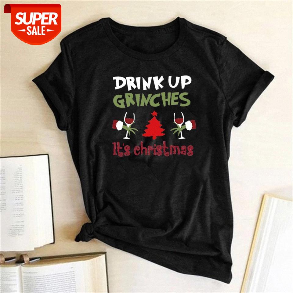 

So Tell Me What You Want Christmas T Shirt Women Funny Santa Claus Printed T Shirt Harajuku Graphic Tees Tops Christmas Gift #kx9h, White