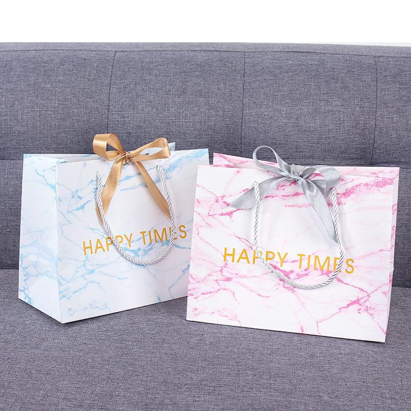 

5pcs Creative Grey Marble Gift Bag Box for Party Baby Shower Paper Chocolate Boxes Package/Wedding Favours Candy Boxes
