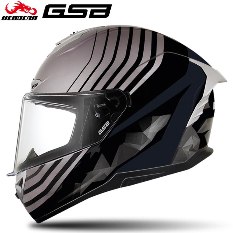 

GSB Racing Helmet Motorcycle Accessories Outdoor Travel Casco Motocross ECE Certification Full Face Helmet Casco Moto Motocross, S-361 a3