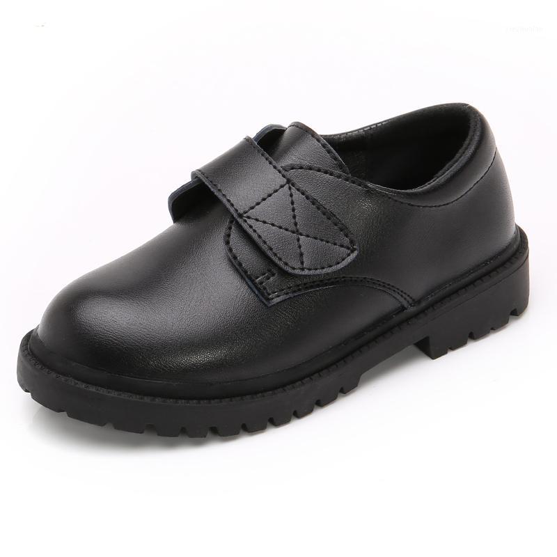 

Children Shoes Boys Formal Shoes For Wedding Party Kids Leather Black Color Size 27-42 Fashion Oxfords British Design Soft1, 207 black