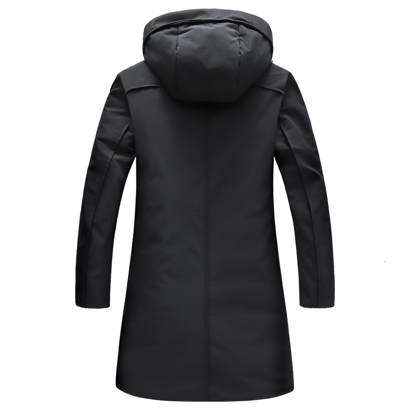 

2021 Man White Winter Outdoor Male Down Jacket UQ42, Black