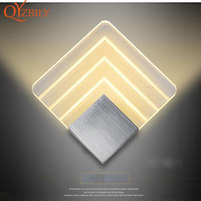 

Modern LED Wall Light Vintage Wall Lamp Home Lighting Stairs Wandlamp Bathroom Bedroom Living Room Decoration Mirror Aluminum