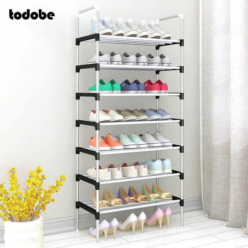 

Clothing & Wardrobe Storage Multi-layer Shoe Rack Easy Installation Portable Saving Space Home Dorm Stand Holder Shelf Organizer Shoes Cabin