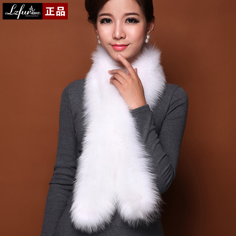 

Fox Skin True Gradient Luxury Quality Scarf of the Women's Thermal Winter Fashion Lmna