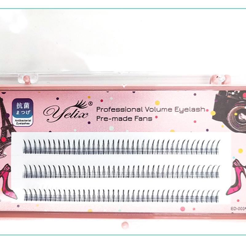 

1 set of new A-shaped prefabricated false eyelash extensions natural clusters long-lasting and convenient DIY eye makeup tools