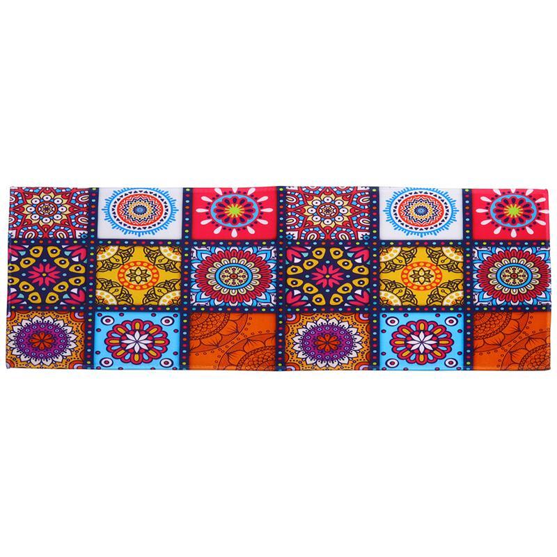 

Bohemian Style Carpet Handmade Delicate Carpet Linen Bedroom Home Decor, Colorful