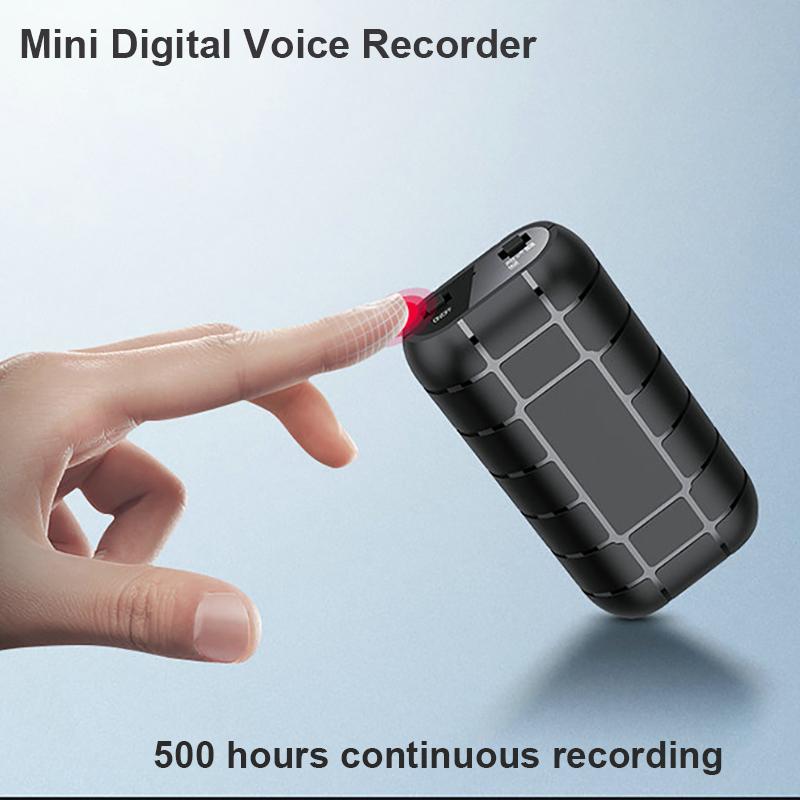 

Mini Digital Recorder Long Standby Voice Recorder Portable Multi-function Voice Pen Activated HD Noise Reduction