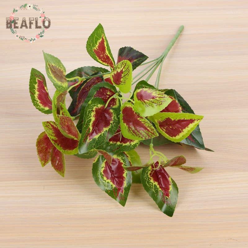 

1Bunch Plastic Epipremnum Aureum Artificial Plant Leaf Arrangement Wedding Home Decorative1, Green
