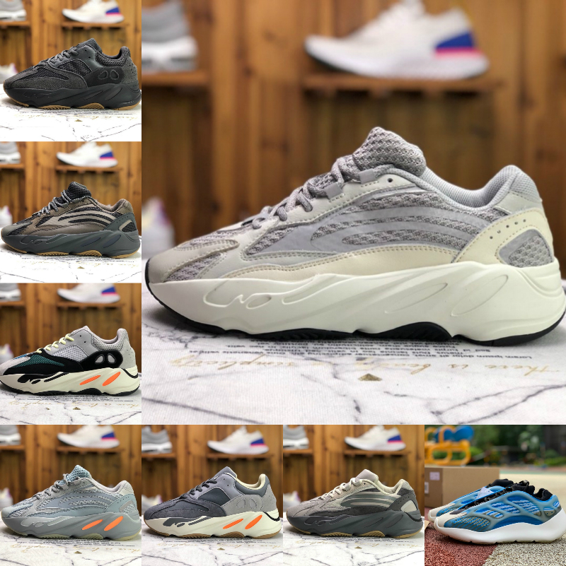 

2021 New Kanye 700 V3 Mens Sneakers West V2 Running Shoes Azael Alvah Static Utility Black Wave Runner MNVN Magnet Inertia Womens Designers, Y209