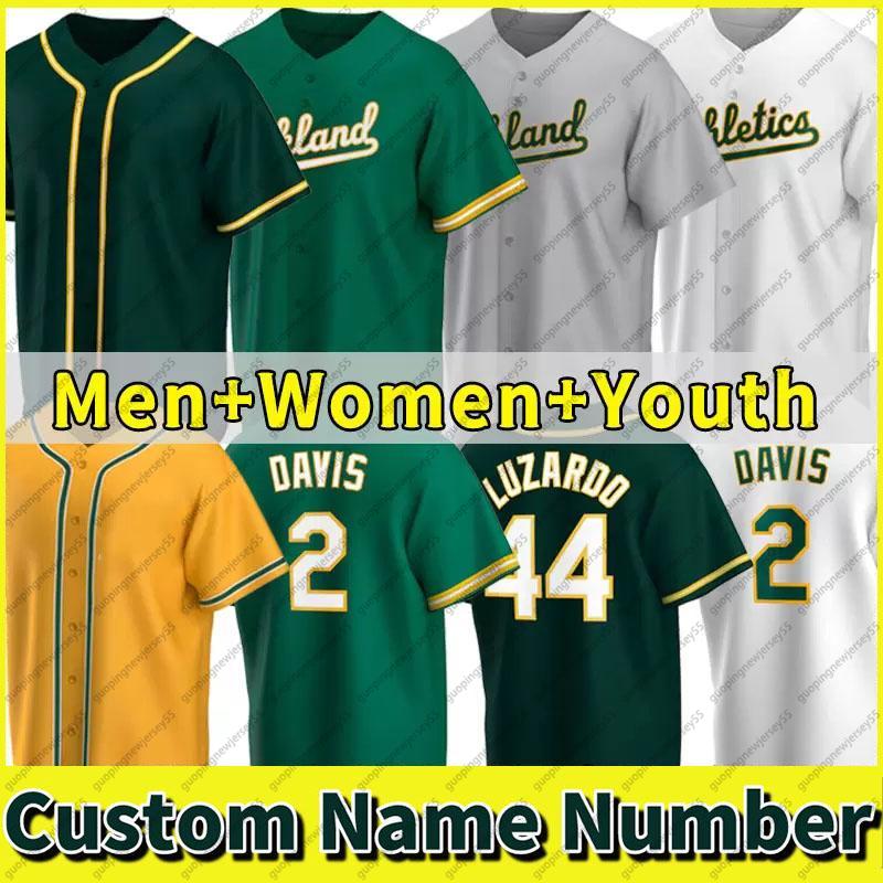 

2 Khris Davis 44 Jesus Luzardo Jersey 28 Matt Olson Chapman 24 Rickey Henderson Mike Fiers Ramon Laureano Reggie Jackson Men Women Youth Hendriks Green Player Jerseys, Youth color 1