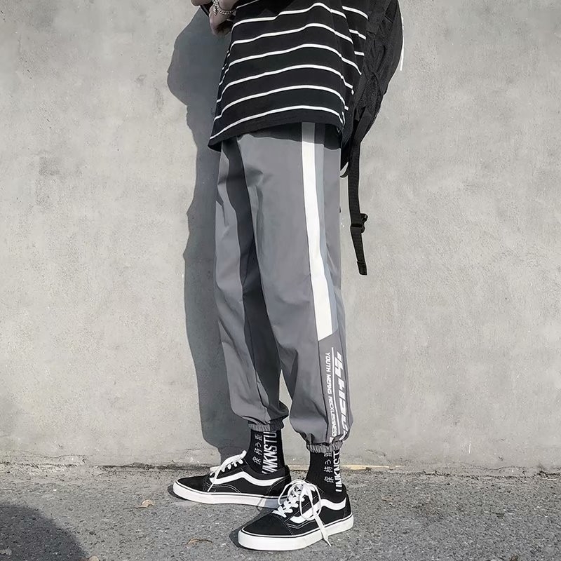 

New Hip Hop Streetwear Men's Splice Joggers Pants Fashion Casual Cargo Pant Trousers Harem Pant Men Student Discount 201118, 20