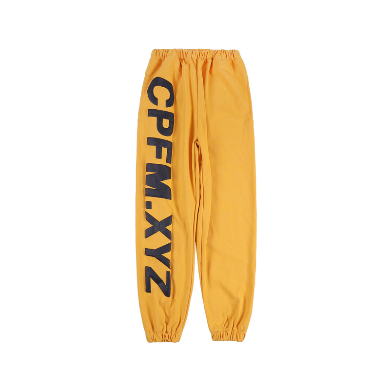 

2021 New Man Streetwear Hip Hop Joggers Man's Casual-style Pants C3K3, Yellow
