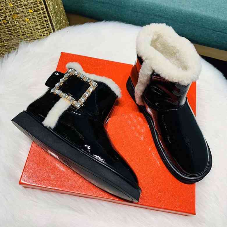 

Boots quality womens High ankle boots designer shoes Luxury Martin leather classic spring and Autumn warm comfort belt box 35-40 IDIH, #4