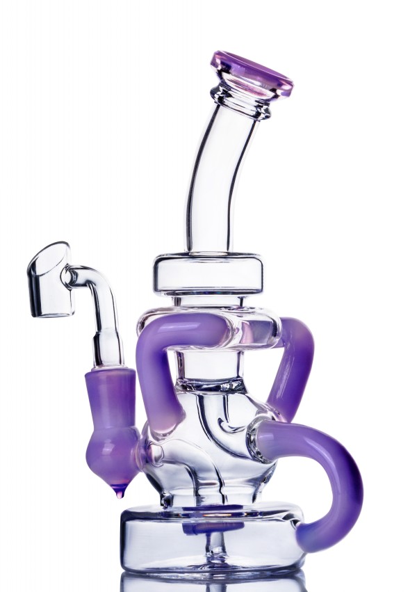 

Feb Egg Bong Purple Glass Water Pipe Klein Reycler Oil Rigs Dab Heady Glass Water Bongs Function Hookahs Shisha With 14mm banger