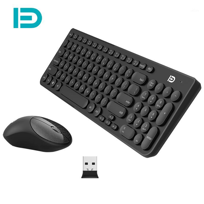 

New 2.4G Mini Wireless Keyboard And Optical Mouse Combo 1600 DPI Optical Computer Keyboard Silent Mouse Set for PC Laptop1