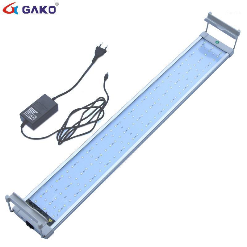

75~95cm 27W Colorful Aquarium Fish Tank Lamp LED Lighting With Retractable Bracket 135 LED Lights Suitable For Aquarium1
