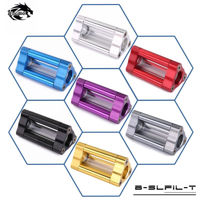 

Bykski Water cooling Acrylic Filter Fitting G1/4'' Double Internal Female To Female Filter Fittings B-SLFIL-T