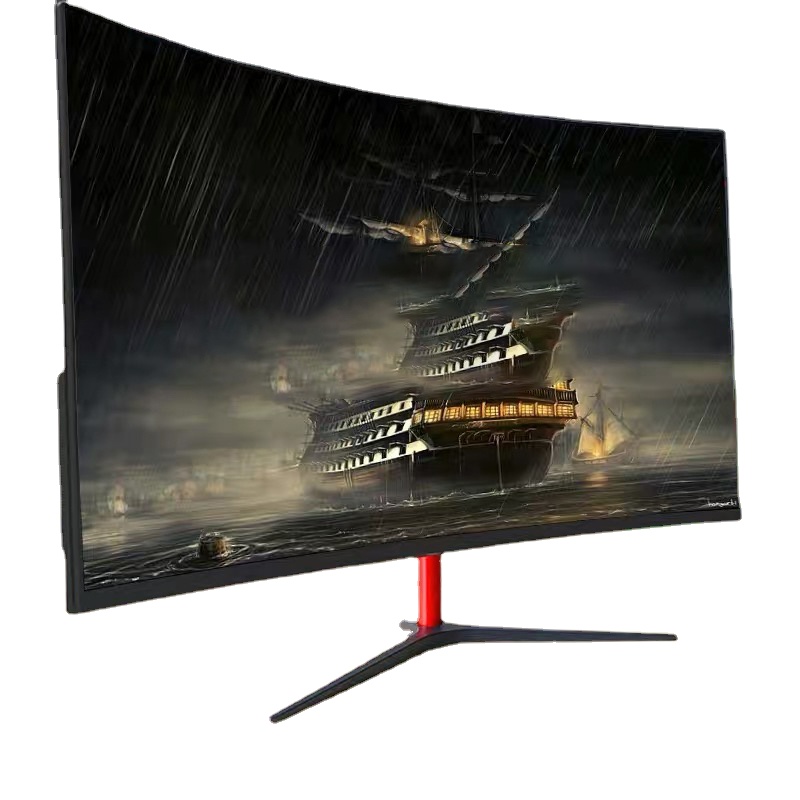 

144hz 24"4K LCD Gaming Curved Minitor Gaming Monitor For Pc Game Competition 4K 144hz 24" LCD Computer Display Pc Screen