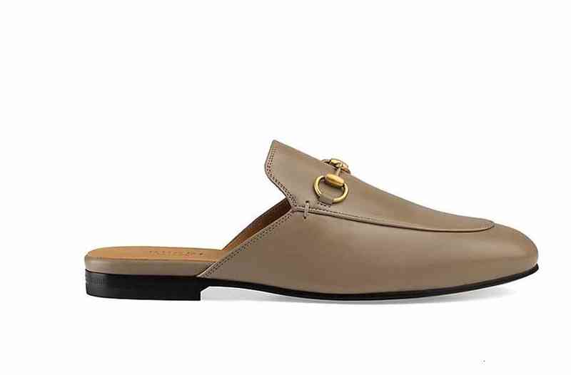 Deva Women's Luxury Leather Slides Sandal Horsebit Gold-toned Outdoor Lady Beach Sandals Casual Slippers Ladies Comfort Walking Shoes