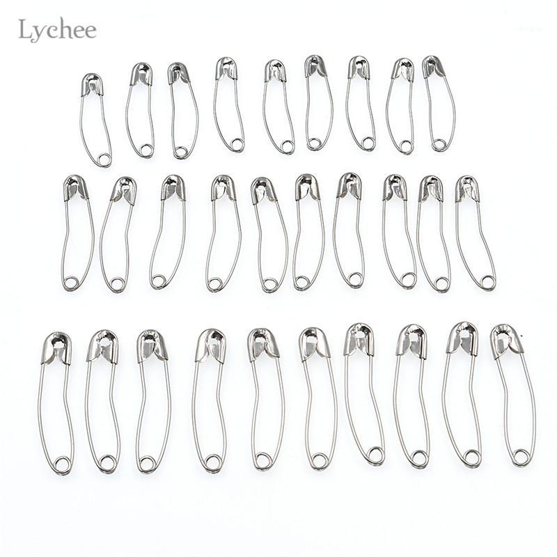 

Sewing Notions & Tools Lychee 100pcs Stainless Steel Curved Safety Pins Craft For Patchwork DIY Handmade Apparel Accessories1