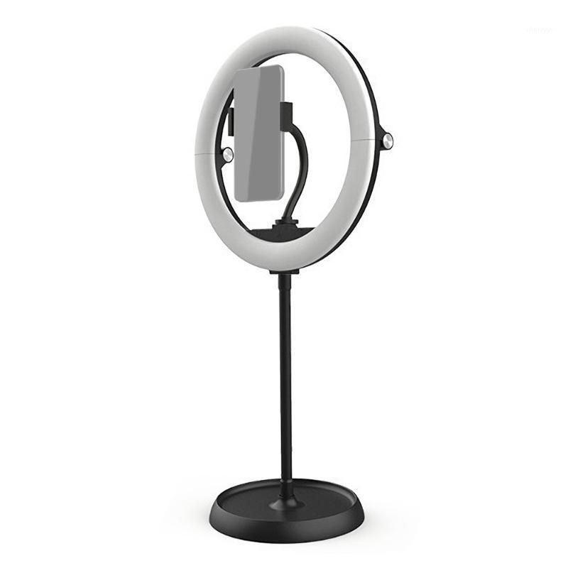 

Portable 10 Inches LED Ring Selfie Light Foldable Design Circle Adjustable Color Temperature High Brightness Photography Video1