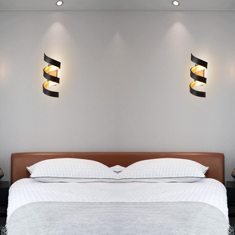 

Nordic Wall lamps Modern sconce wall light fixture Stairway LED Light In Post-modern Rustic Antique Edison Glass Spherical Shape