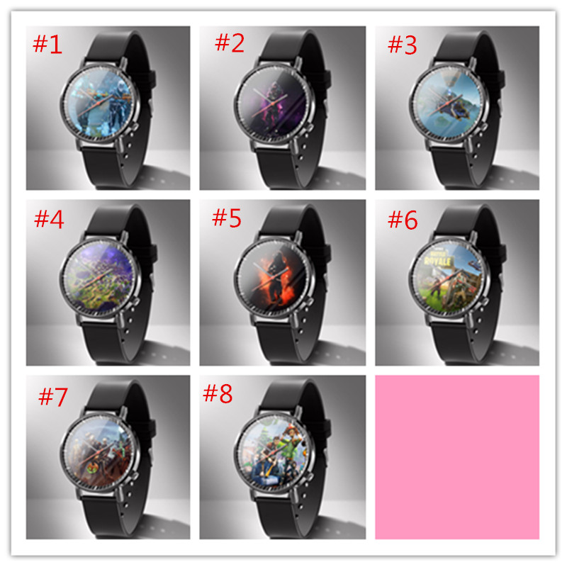 

2020 NEW hot-selling 16 Style Fort Night Watch Fortnite Competitive shooter Luminous Touch creative Cartoon watches student watch, Mix style