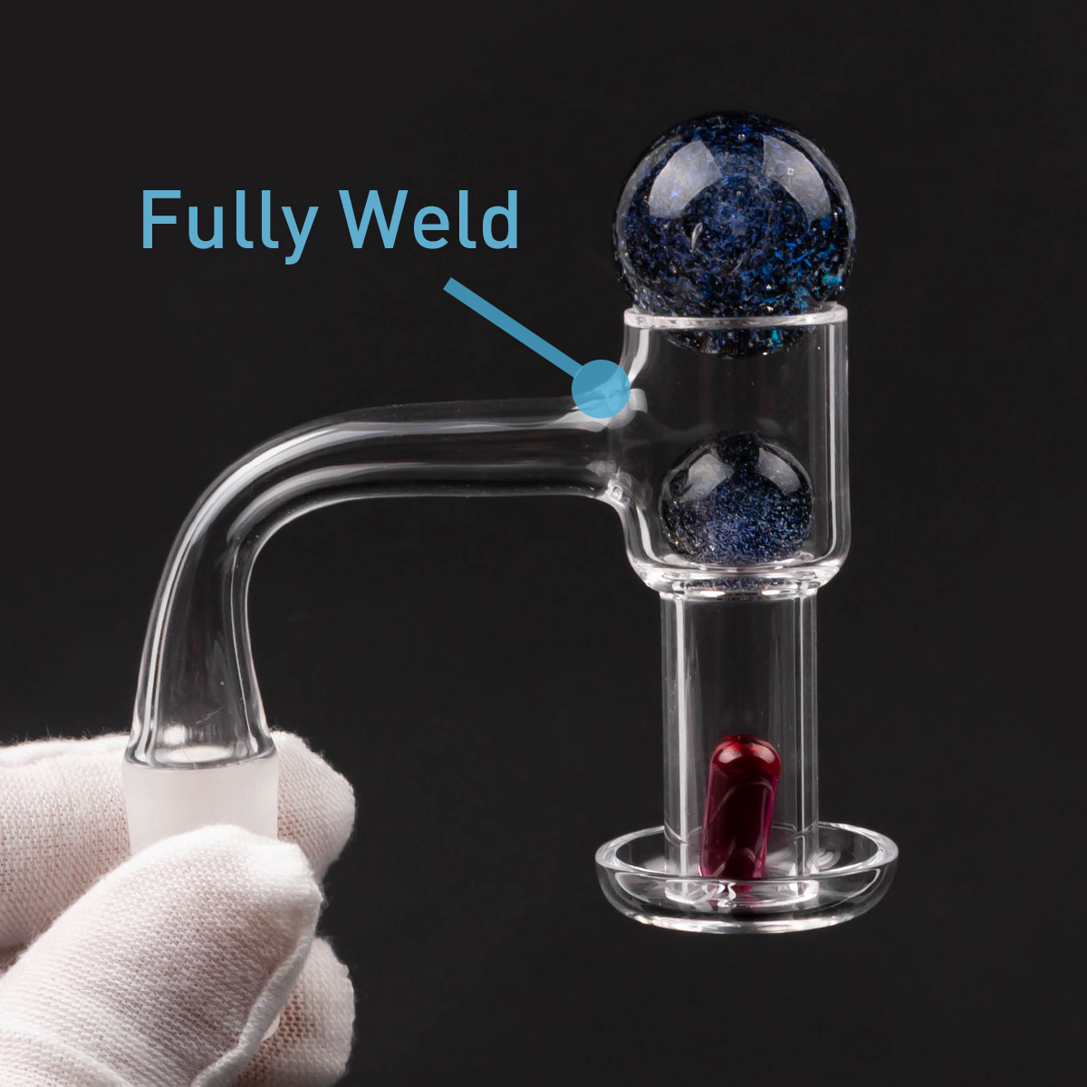 

Smoking Accessories Fully Weld Banger Kit Terp Slerper Beveled Edge 45°&90° Male Female 10mm 14mm 18mm For Dab Rig Glass Bong
