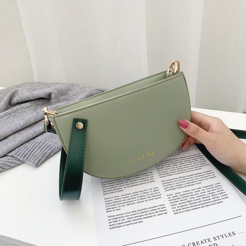 

New style women's bag fashion chain bag shoulder strap messenger, Brown