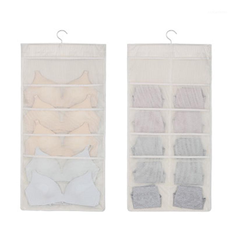 

Storage Bags Multifunction Cloth Underwear Storage Bag Sock Bag Space Saving Closet Tool Practical Organizer1, Ordinary gray